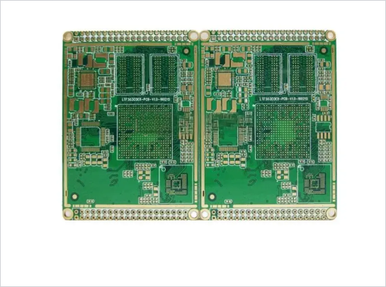6-layer immersion gold impedance half-hole PCB